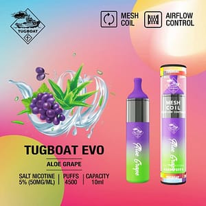 Tugboat Evo Aloe grape in UAE