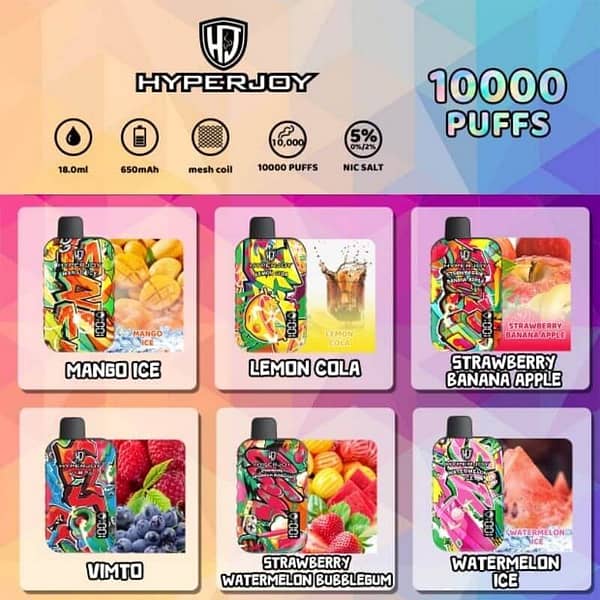 HyperJoy 10000 Puffs In UAE